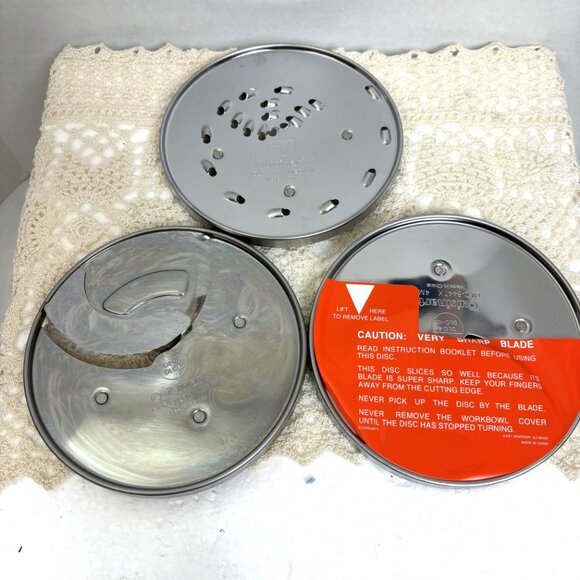 Six Cuisinart Blades & Disc Holder Model: BDH-2C - Picture 5 of 8